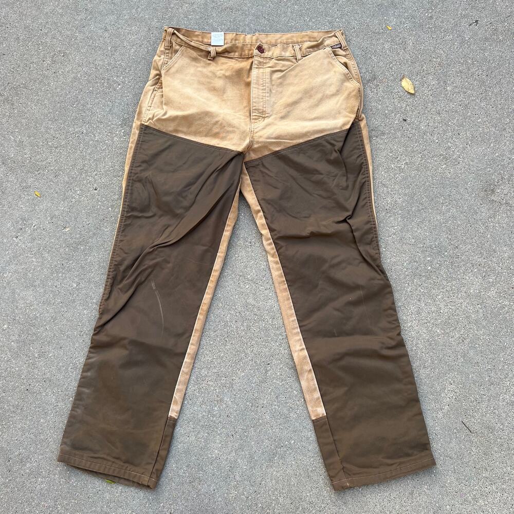 Walls tan canvas field brush upland hunting pants 40 Long